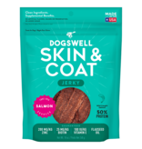Dogswell Dogswell Skin and Coat Dog Treats Salmon Jerky 10 Oz