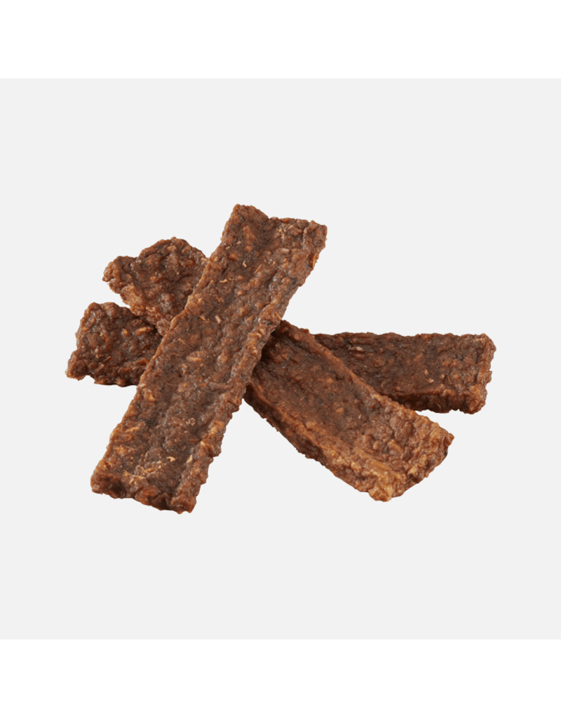 Dogswell Dogswell Skin and Coat Dog Treats Salmon Jerky 10 Oz