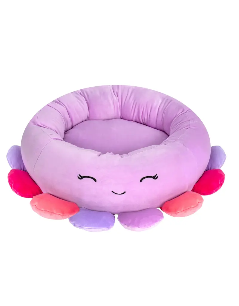 Jazwares Squishmallow Dog Bed Octopus Purple