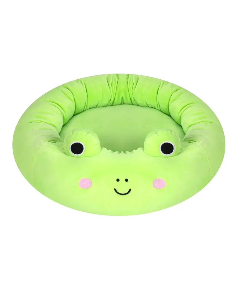 Jazwares Squishmallow Dog Bed Wendy Frog Green