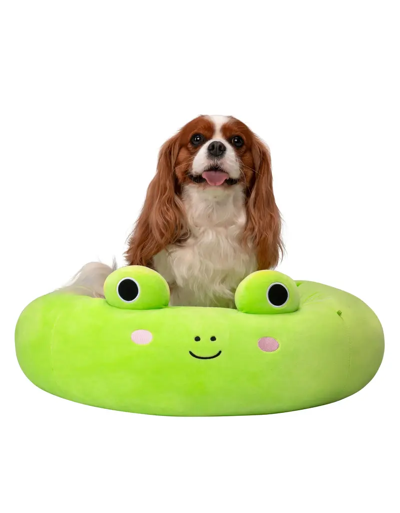 Jazwares Squishmallow Dog Bed Wendy Frog Green