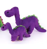 Quaker Pet Group GoDog Dinos Bruto Brontosaurus Dog Toy