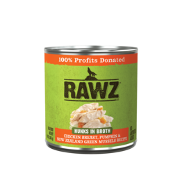 RAWZ Rawz Hunks in Broth Chicken Breast & Pumpkin Canned Dog Food