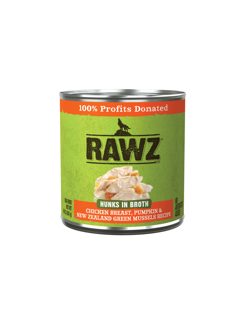 RAWZ Rawz Hunks in Broth Chicken Breast & Pumpkin Canned Dog Food