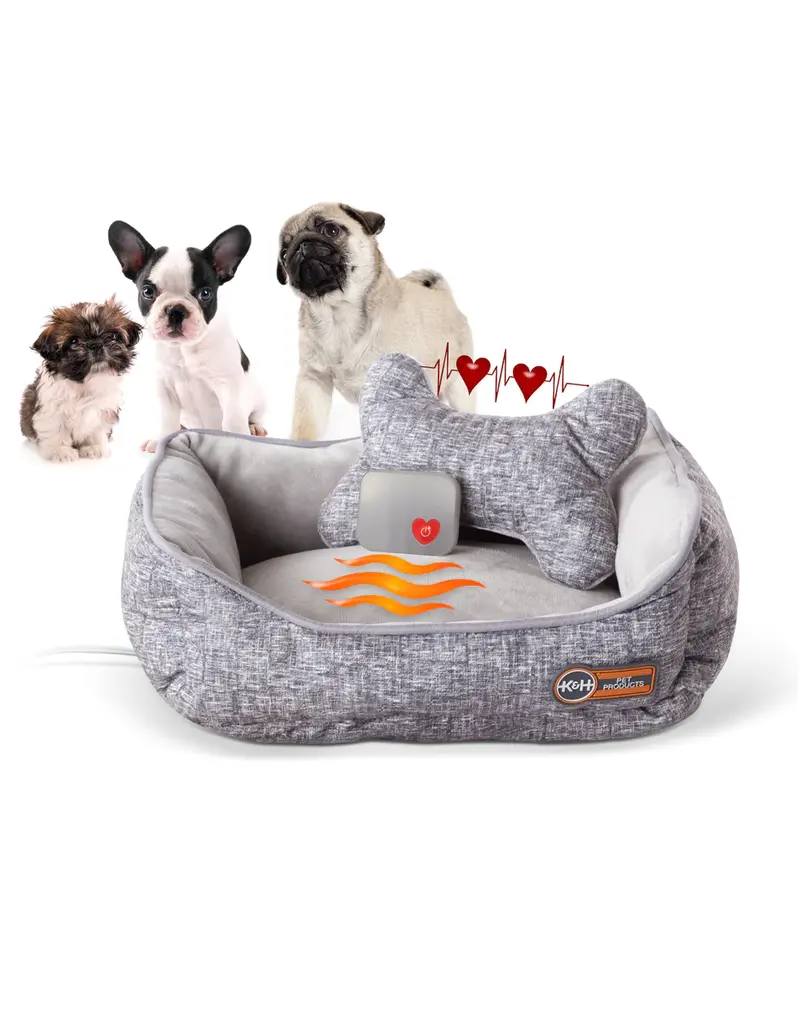 K&H Manufacturing K&H Mother's Heartbeat Heated Bed w/  Pillow