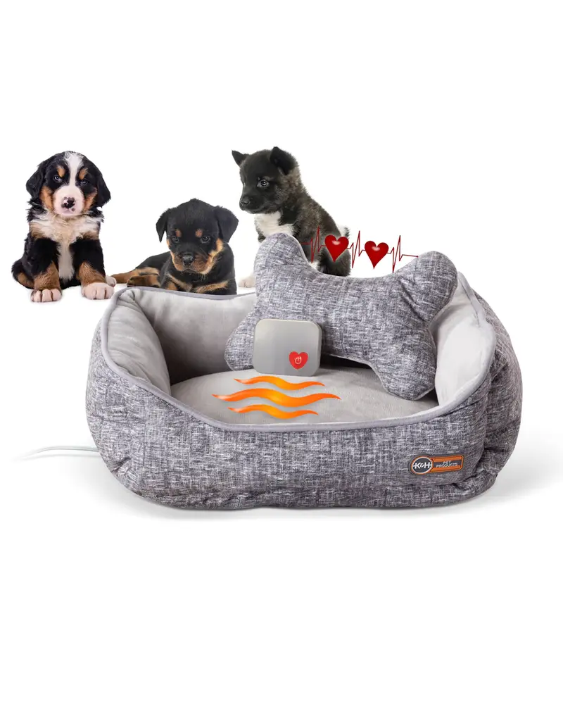 K&H Manufacturing K&H Mother's Heartbeat Heated Bed w/  Pillow