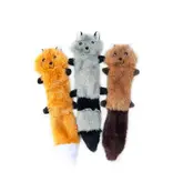 Zippy Paws ZippyPaws Skinny Peltz Dog Toy 3pk (Fox, Raccoon, Squirrel)