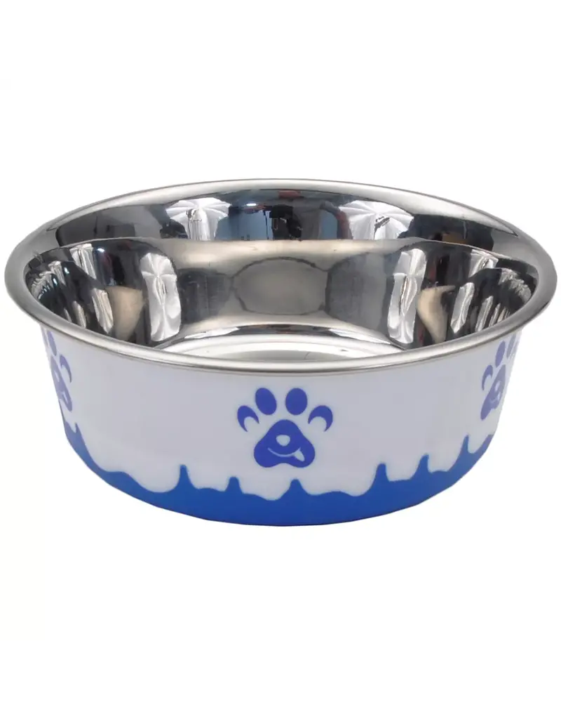 Coastal Pet Coastal Pet Maslow Design Series Non-Skid Paw Design Dog Bowls