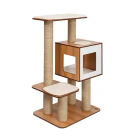 Catit Catit Vesper High Base Cat Tree Giant, Walnut