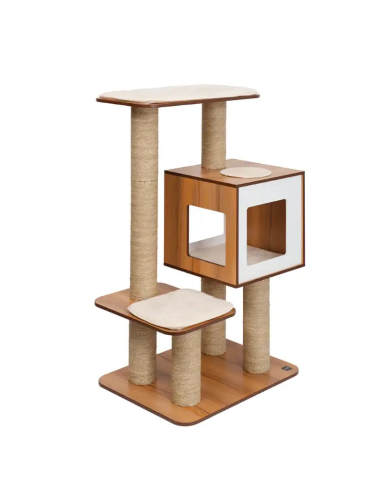 Catit Catit Vesper High Base Cat Tree Giant, Walnut