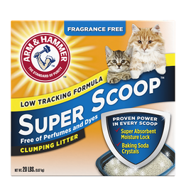 Arm and Hammer Arm & Hammer Super Scoop Clumping Litter Fragrance Free 29 Lb