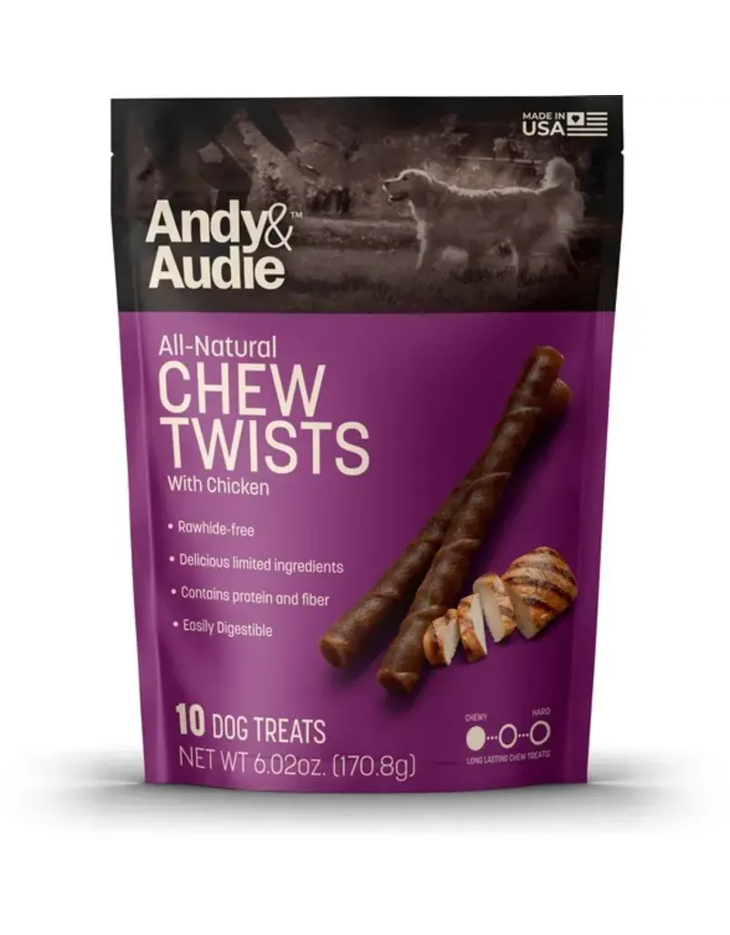 Andy and Audie Andy & Audie Chew Twists for Dogs