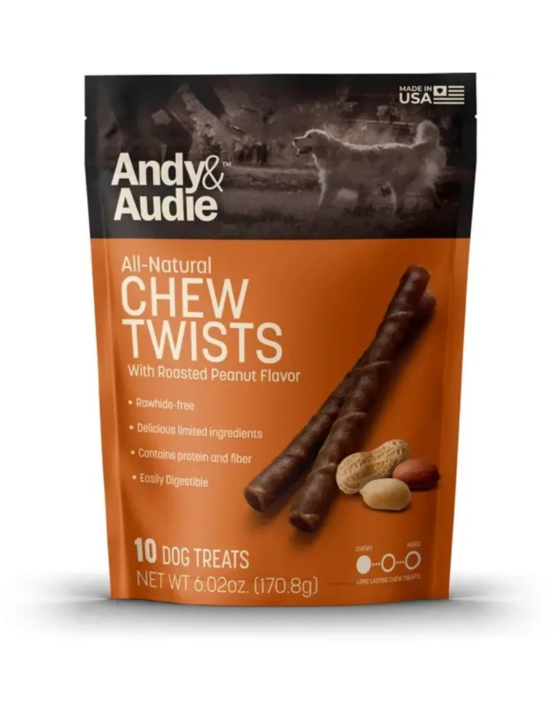 Andy and Audie Andy & Audie Chew Twists for Dogs