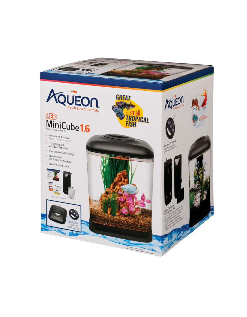 Aqueon Aqueon Minicube 1.6 Led Desktop Aquarium Kit