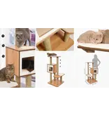 Catit Catit Vesper High Base Cat Tree Giant, Walnut