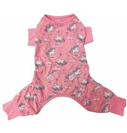 Fashion Pet Fashion Pet Pajama Dog Unicorn Pink XXSmall