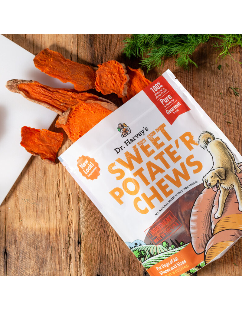 Dr Harvey Dr. Harvey's Sweet Potate'r Dog Chews 16oz