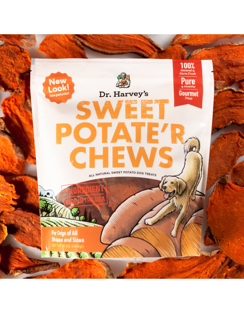 Dr Harvey Dr. Harvey's Sweet Potate'r Dog Chews 16oz