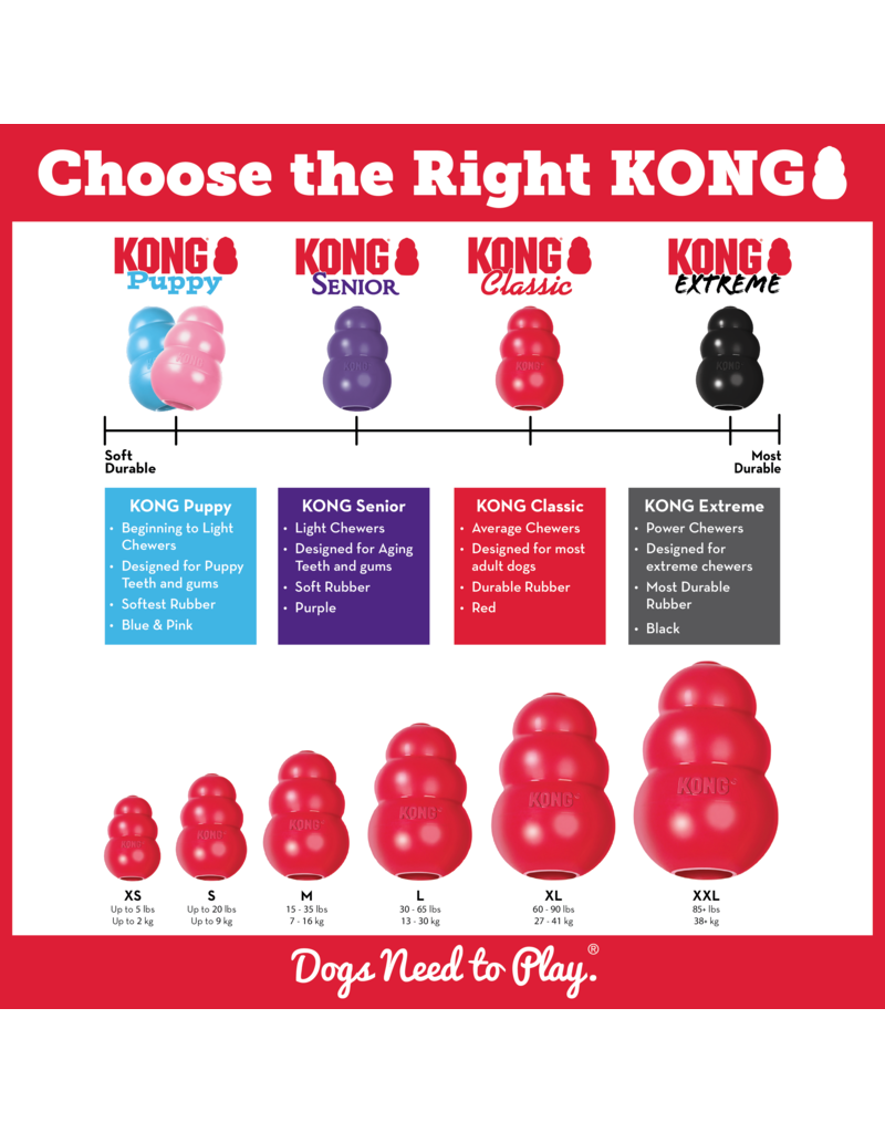 Kong Company Kong Classic Dog Toy