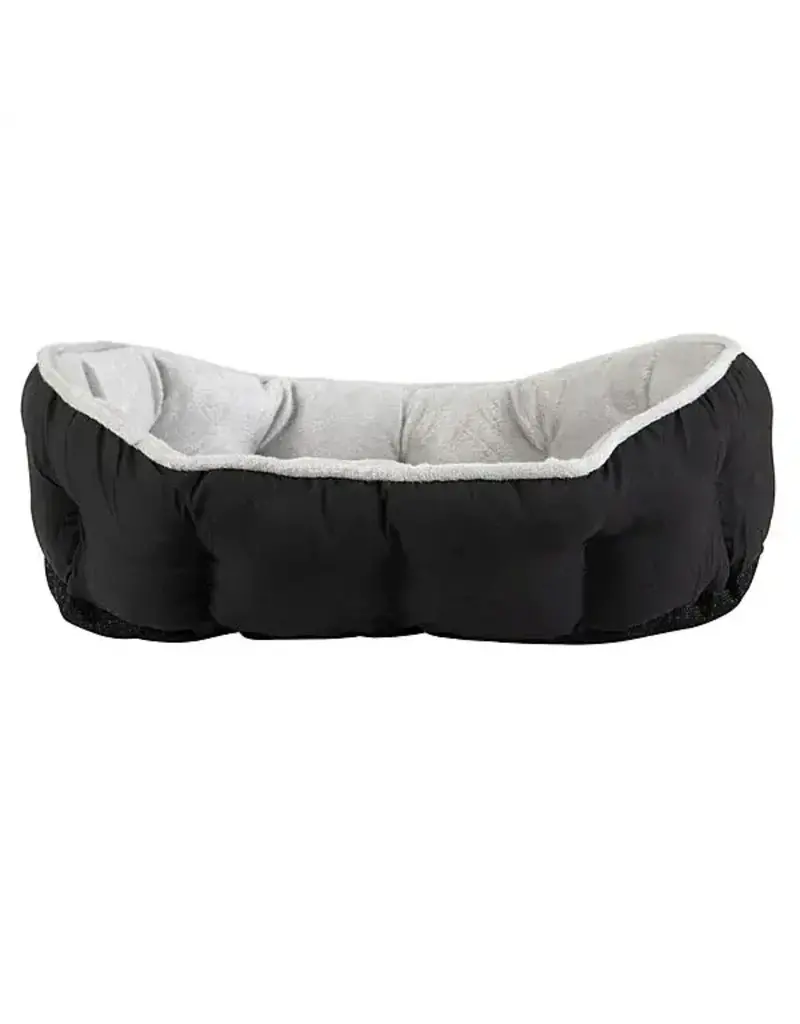 Petmate Petmate Oval Sleeper Compressed Bed Grey 19 x 14 In
