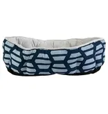 Petmate Petmate Oval Sleeper Compressed Bed Grey 19 x 14 In