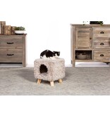 Prevue Pet Prevue Pet Products Cozy Cube Frost Tan Cat Furniture