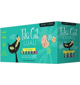 Tiki Pet Tiki Cat Queen Emma Cat Food 12/2.8oz Can Variety Pack
