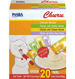 Inaba INABA Churu Chicken Puree Variety Pack Grain Free Cat Treat