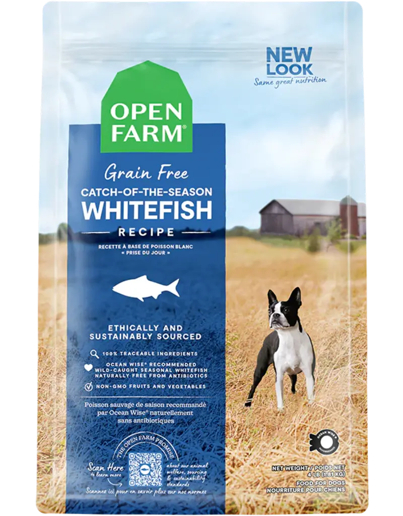 Open Farm Open Farm Grain Free Catch of the Season Whitefish Recipe Dry Dog Food