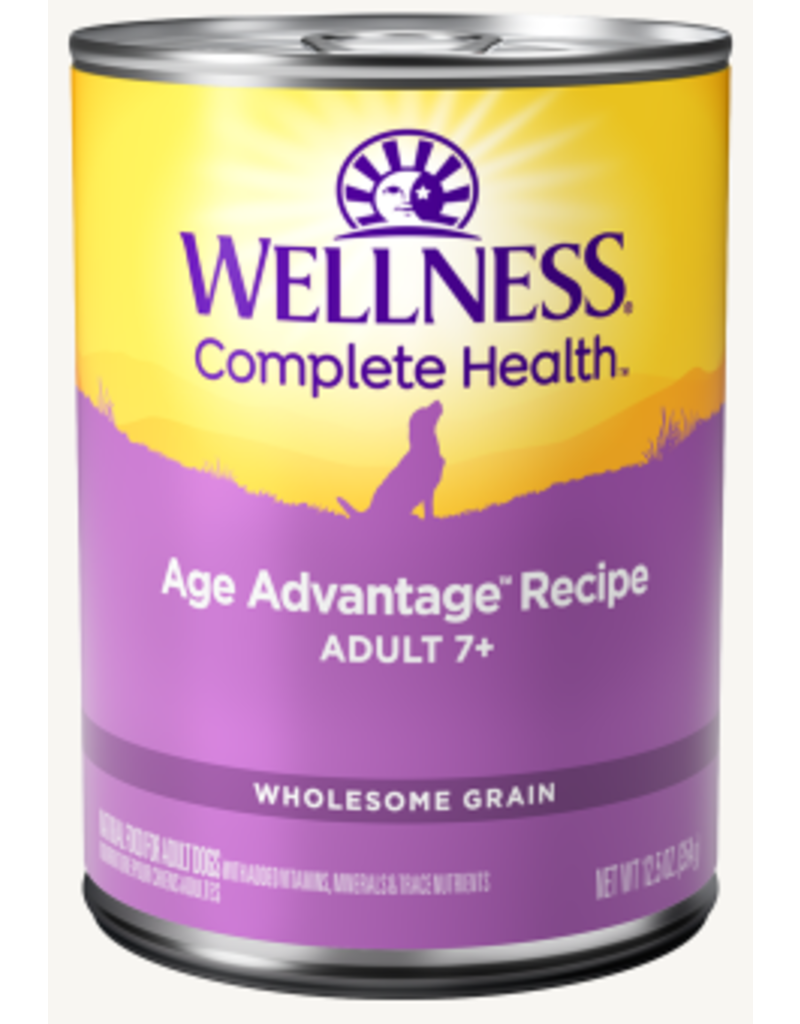Wellness Wellness Complete Health Age Advantage 7+ can dog food 12.5 oz   can