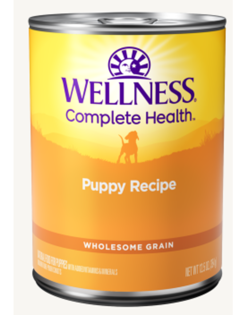 Wellness Wellness Complete Health  Puppy  Recipe Canned Dog Food 12.5 oz   can