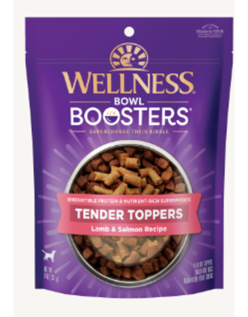 Wellness Wellness Bowl Booster TenderToppers Lamb/Salmon 8 Oz