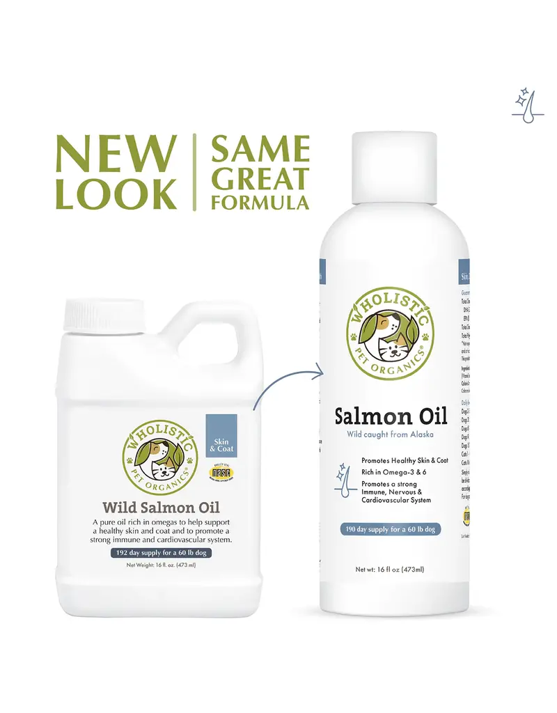 Wholistic Pet Organics Wholistic Pet Organics Wild Salmon Oil