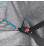 Kurgo Kurgo Heather Half Hammock Car Seat Protector Heather Grey