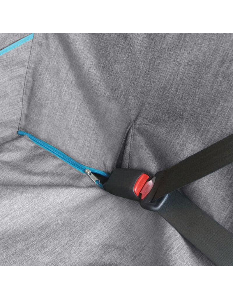 Kurgo Kurgo Heather Half Hammock Car Seat Protector Heather Grey
