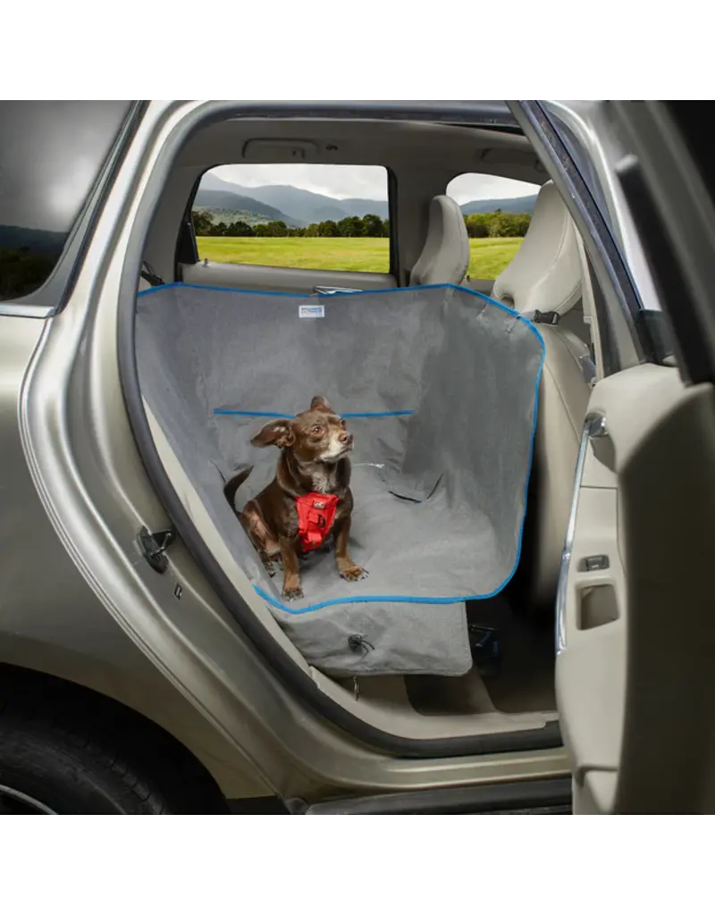 Kurgo Kurgo Heather Half Hammock Car Seat Protector Heather Grey