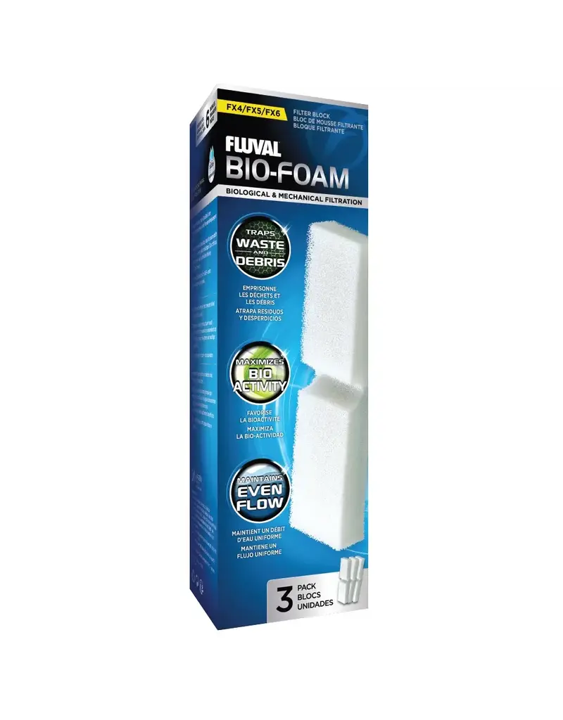 Fluval Fluval Bio-Foam for FX4/FX5/FX6 Canister Filter 3-pk