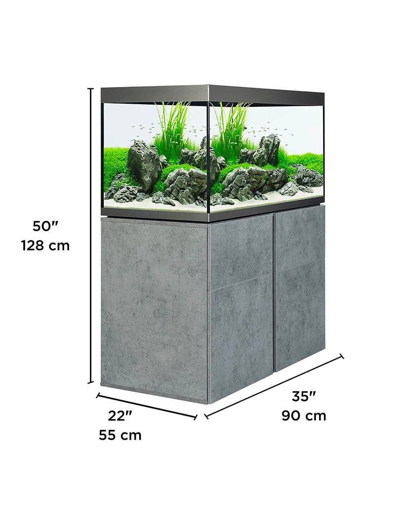Fluval Fluval Siena Aquarium Concrete 74 Gal