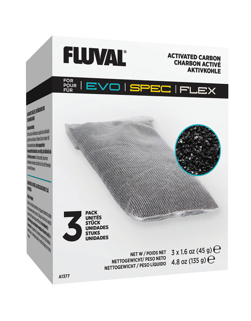 Fluval Fluval Spec/Flex/Evo Carbon 3-pack