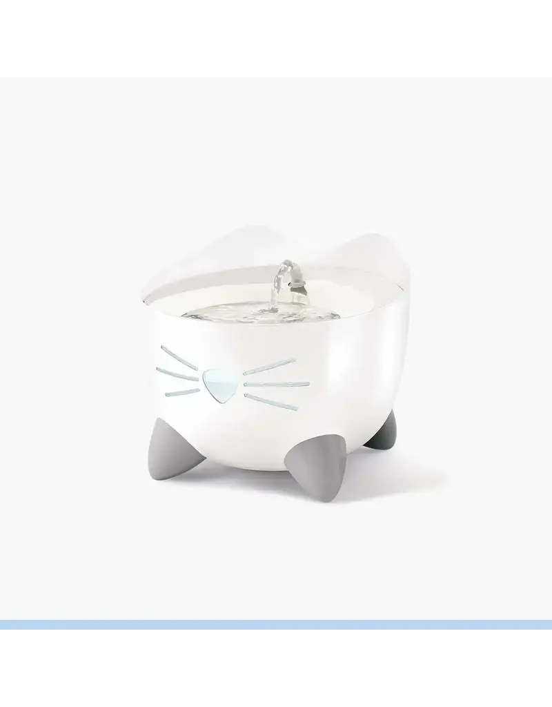 Catit Catit Pixi Stainless Steel Drinking Fountain White