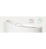 Catit Catit Pixi Stainless Steel Drinking Fountain White