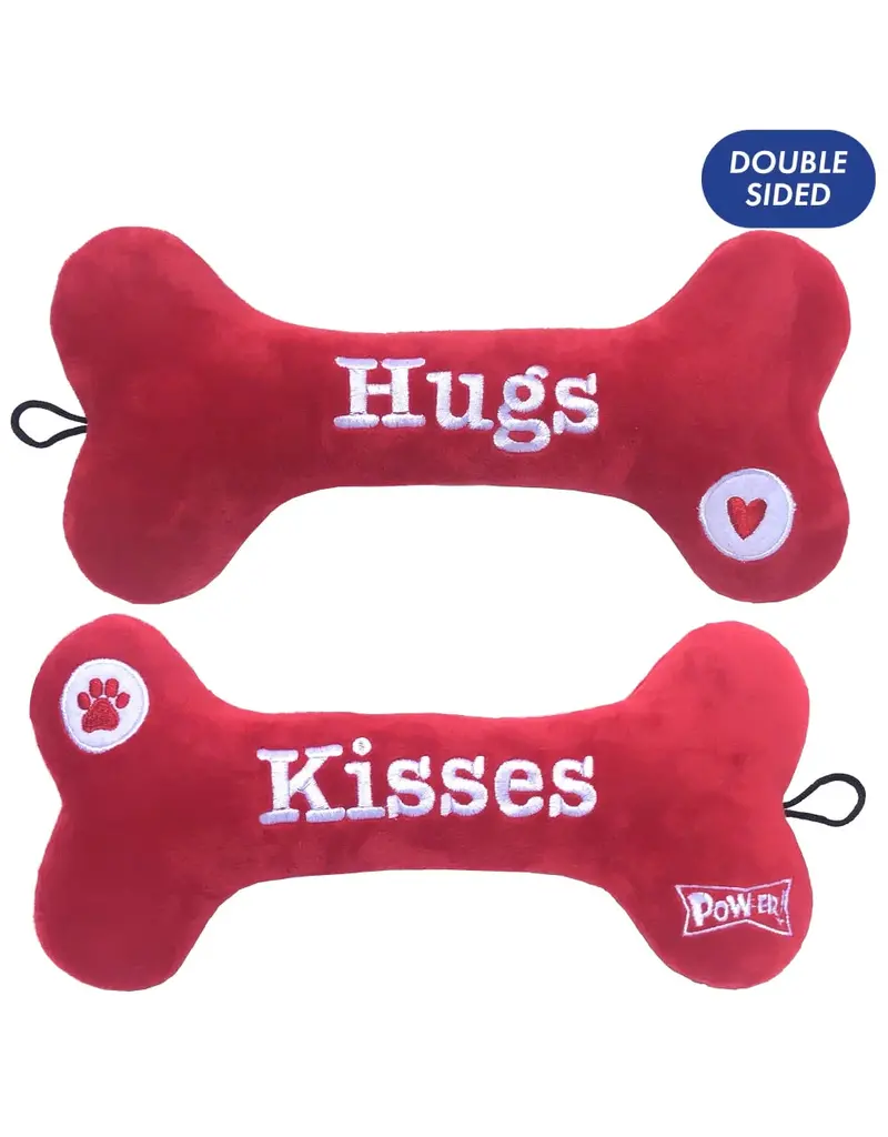 Huxley and Kent Hugs and Kisses Bone Dog Toy Noah's Ark