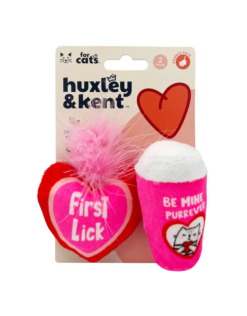 Huxley and Kent Huxley & Kent Heart and Be Mine Coffee Cat Toy