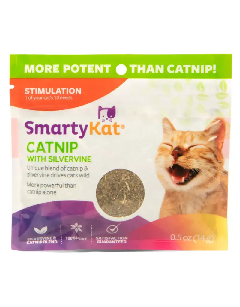 Smartykat SmartyKat Catnip with Silverine Cat Attractant