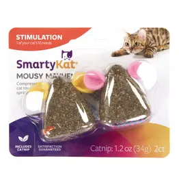 Smartykat SmartyKat Mousy Mayhem Compressed Mice Cat Toy