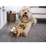 Quaker Pet Group GoDog Wildlife Plush Chipmunk Dog Toy