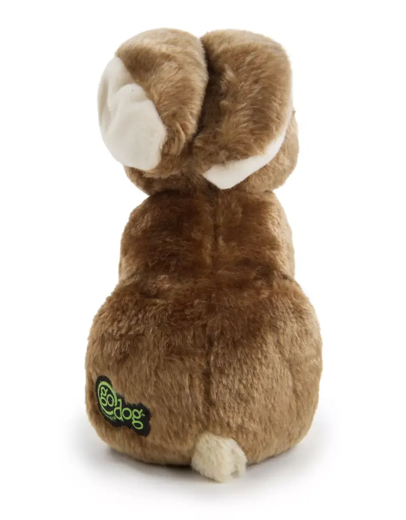 Quaker Pet Group GoDog Wildlife Plush Rabbit Dog Toy