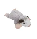 Quaker Pet Group GoDog Flatz Opossum Flattie Dog Toy