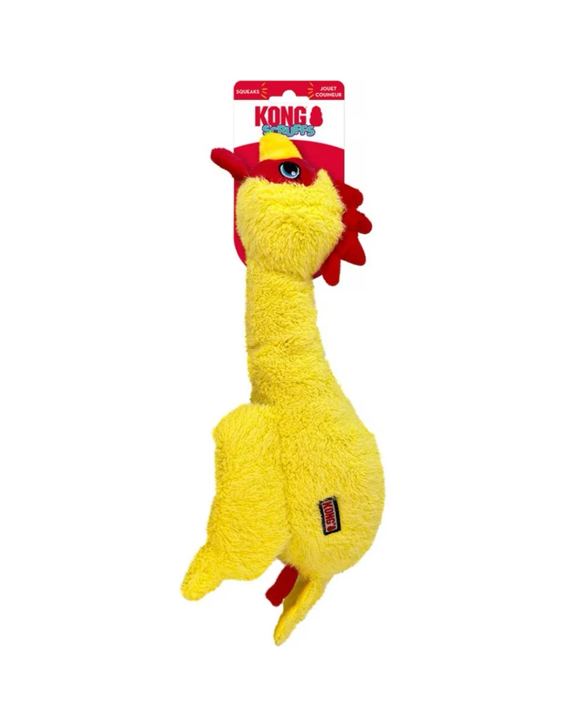 Kong Company Kong Scruffs Chicken Dog Toy Md/Lg