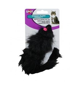 Ethical Pet Ethical Pet Shaggy Plush Ferret Rattle & Catnip Cat Toy
